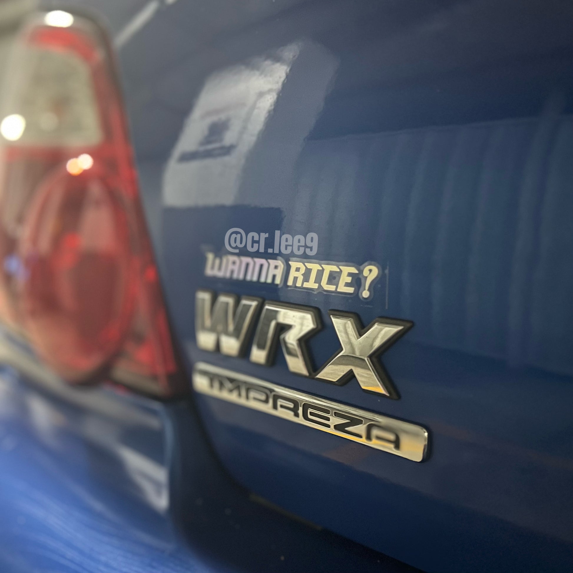 Wanna rice? sticker – Ricer Racing