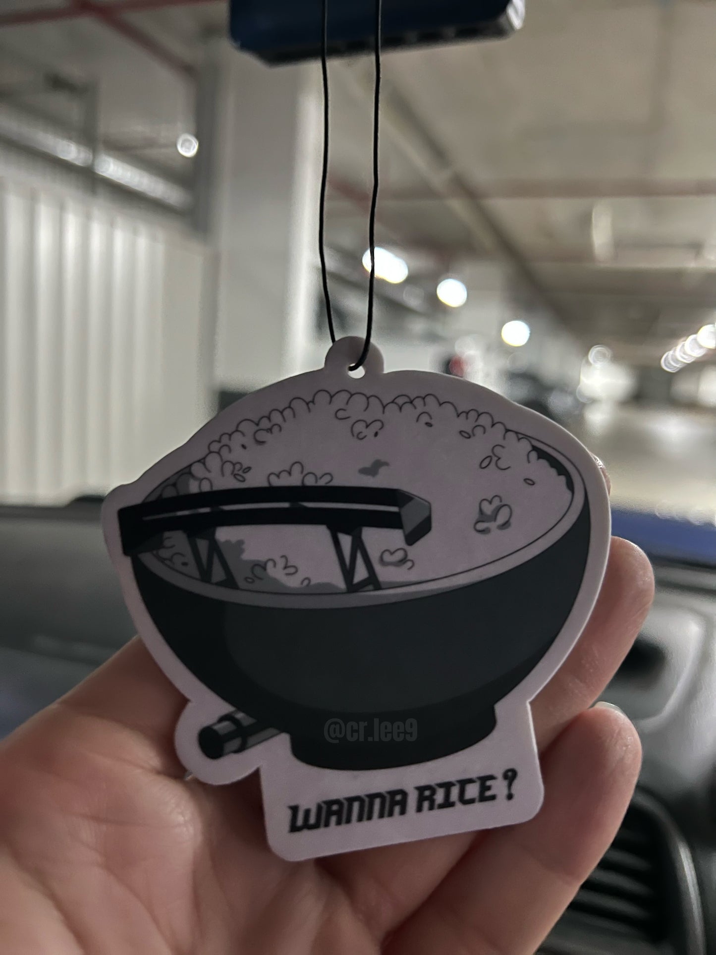 Ricer bowl air freshener