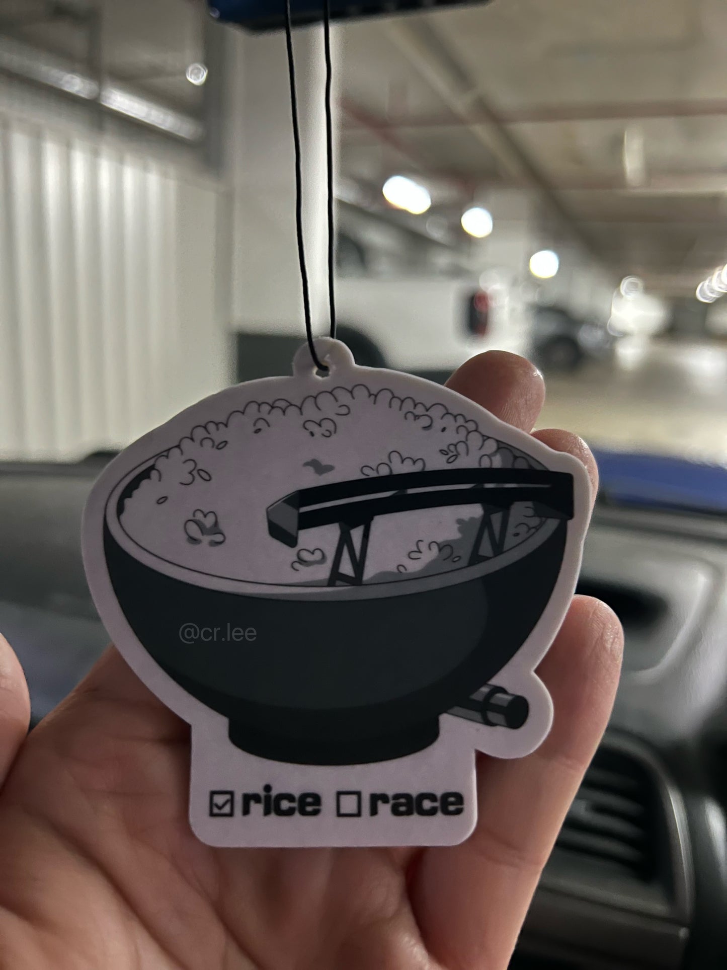 Ricer bowl air freshener